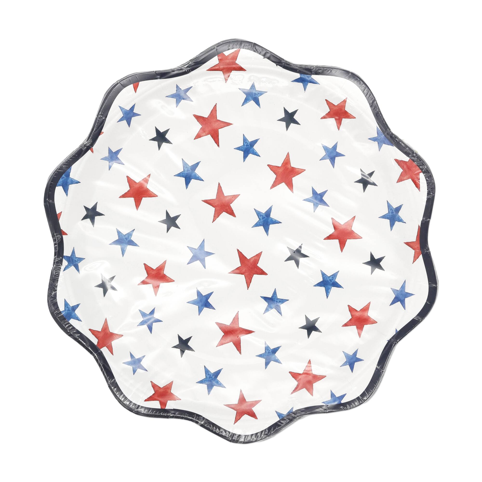 9" Red, White *& Blue Stars Dinner Plates, 10ct. by Celebrate It™